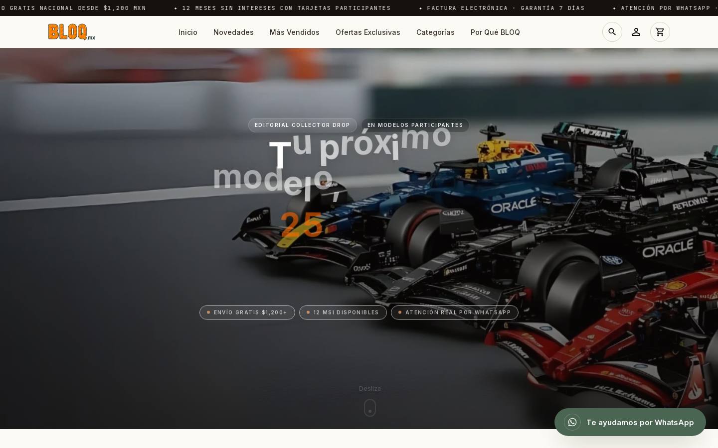 Bloq homepage