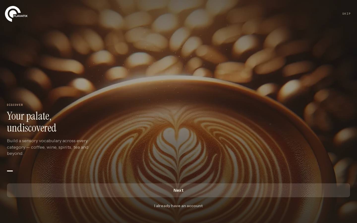 Flavatix homepage