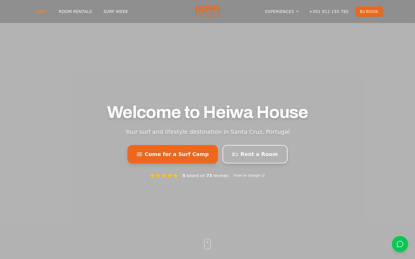 Heiwa House homepage