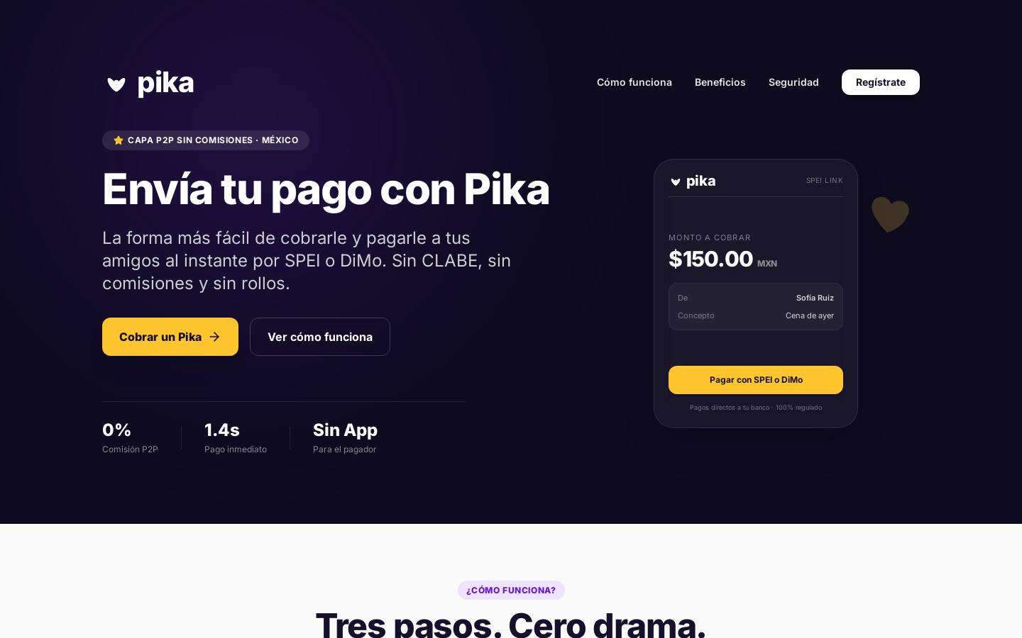 Pika homepage